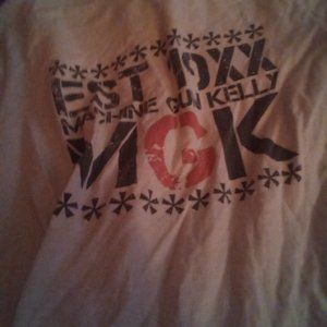 White MGK shirt